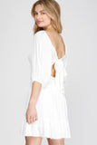 White Sun Dress - Bella Chic