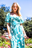 Green Floral Jumpsuit - Bella Chic Fashion Boutique