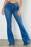 High Waisted Bell Bottom Jeans | Bella Chic