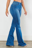 High Waisted Bell Bottom Jeans | Bella Chic
