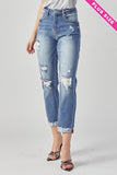 Plus Size Boyfriend Jeans | Bella Chic