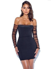 Black Bandage Dress | Black Dress