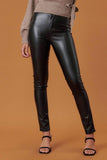 Faux Leather Pants | Bella Chic