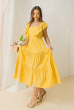 Yellow Maxi Dress - Bella Chic Fashion Boutique
