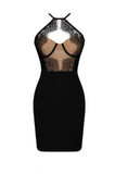 Black Lace Mini Dress | Black Dress